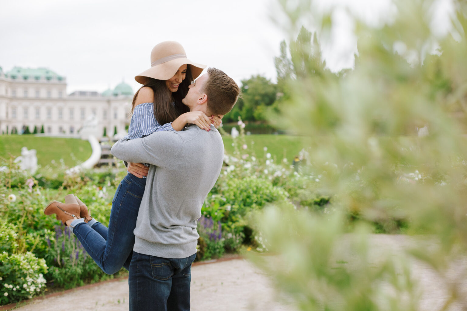 Proposal and engagement photographer in Vienna