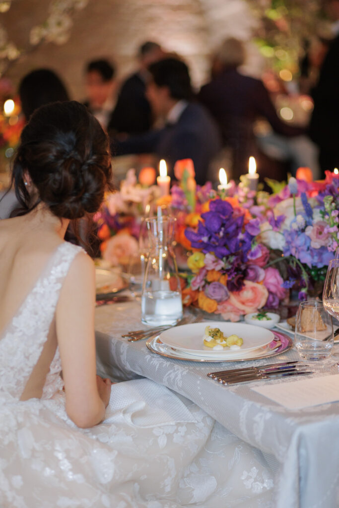 Luxury wedding reception at Palais Coburg in Vienna