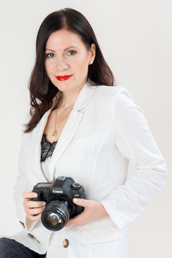 Portrait of photographer Elena Azzalini