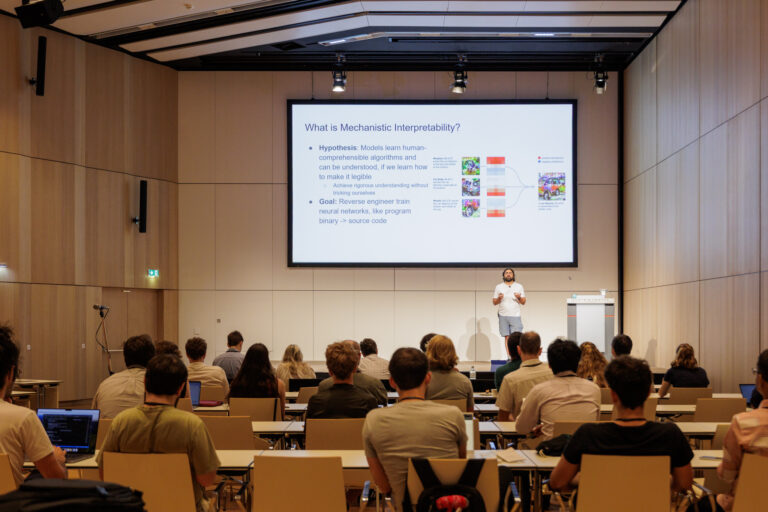 keynote speaker on stage Austria Center Vienna conference photo