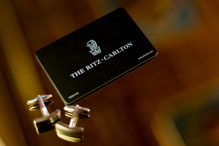 Event details and setup at Ritz-Carlton Vienna
